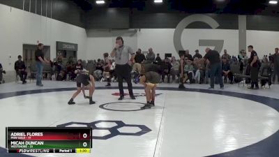 65 lbs Round 4 - Micah Duncan, Westshore vs Adriel Flores, PNW Gold
