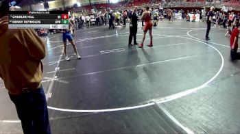 140 lbs Cons. Round 4 - Denny Reynolds, Logan View Youth Wrestling vs Charles Hill, Nebraska Boyz