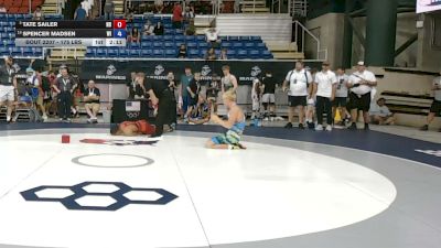 175 lbs Cons. Rd Of 16 - Tate Sailer, North Dakota vs Spencer Madsen, Wisconsin