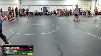 190 lbs Round 3 (8 Team) - Hayden Tooker, Prime WC Gold vs Maleek Ayonrinde, Buccaneers