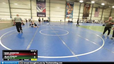 96 lbs Rd# 10- 4:00pm Saturday Final Pool - Nash Johnston, SELECT Utah vs Silas Stanley, Minion Black