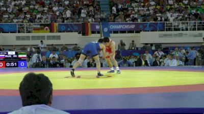 57kg Quarter-finals Viktor Lebedev (RUS) vs. Hassan Rahimi (IRI)