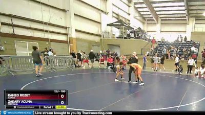 100 lbs Round 3 - Kameo Rozet, Hawaii vs Zakary Acuna, Montana