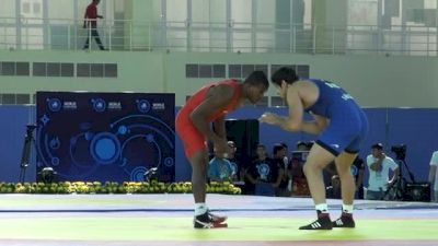 86kg Round 3 Salas (Cuba) vs. Mohammadian (Iran)