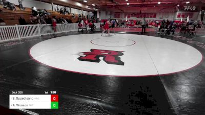 220 lbs Consi Of 8 #2 - Sam Oppedisano, Hingham vs Ashton Wonson, Triton