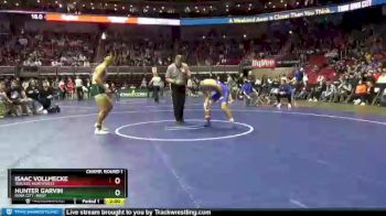 3 lbs Champ. Round 1 - Hunter Garvin, Iowa City, West vs Isaac Vollmecke, Waukee Northwest