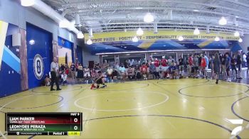 85 lbs Quarterfinal - Liam Parker, Tampa Bay Tiger Wrestling vs Leonydes Peraza, Gladiator Wrestling Club