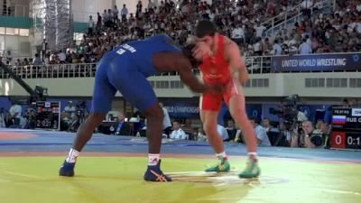 97kg Round 2 Abdusalam Gadizov (RUS) vs. Cortina (Cuba)