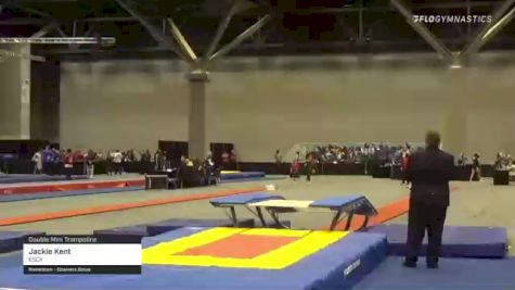 Jackie Kent - Double Mini Trampoline, ESCX - 2021 USA Gymnastics Championships