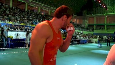 Gadisov point blank immediately before gold medal match
