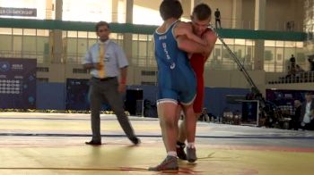 75kg Consolation Andy Bisek (USA) vs. Suominen (FIN)