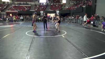 120 lbs Round 2 - Keely Heaton, Baker Wrestling Club vs Aydin Gonzales, Butte Wrestling Club