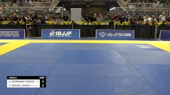 HALLYSSON GERMANO FARIAS MARCELI vs CARLOS RAFAEL SAINZ III 2024 Pan Kids Jiu-Jitsu IBJJF Championship