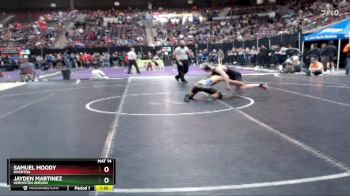 126 lbs Champ. Round 3 - Jayden Martinez, Hermiston Oregon vs Samuel Moody, Riverton
