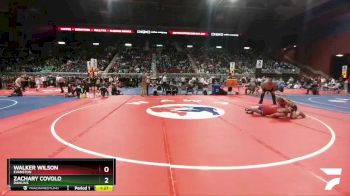 3A-126 lbs Semifinal - Zachary Covolo, Rawlins vs Walker Wilson, Evanston