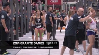 Cleans and Rings - Elite Women - Heat #2