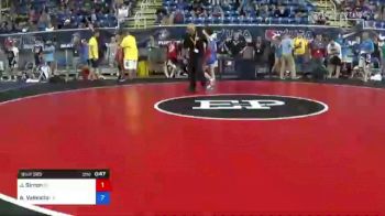 120 lbs Consi Of 64 #1 - Giosue Hickman, Arizona vs Stone Farnsworth, Rhode Island