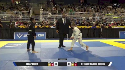 Alexandre Maurice Johnson vs Godai Yoshida 2025 Pan Kids Jiu-Jitsu IBJJF Championship