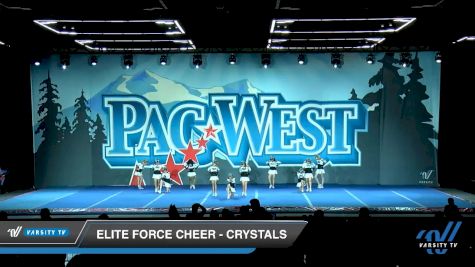 Elite Force Cheer - Crystals [2020 L1 Youth - D2 - Small - A Day 1] 2020 PacWest