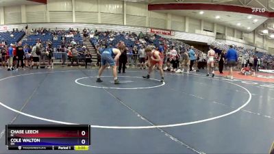 175 lbs Cons. Round 4 - Chase Leech, IN vs Cole Walton, OH