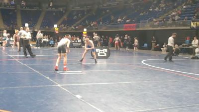 96 lbs Quarterfinal - Gavin Lamb, West Allegheny vs Mason Myers, Kane