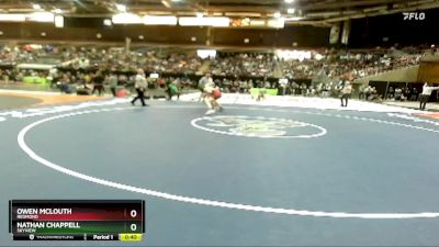 138 lbs Cons. Round 2 - Owen Mclouth, Redmond vs Nathan Chappell, Skyview