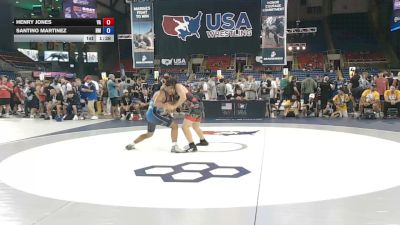 132 lbs Cons. Rd Of 64 - Henry Jones, Virginia vs Santino Martinez, New Mexico