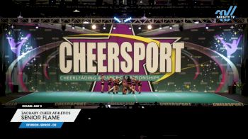 Zachary Cheer Athletics - Senior Flame [2025 L1 Senior - D2 Day 3] 2025 CHEERSPORT National All Star Cheerleading Championship
