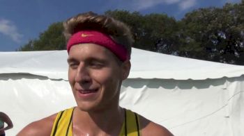 Jordan Carpenter pulls away late to win D3 men's race at Roy Griak
