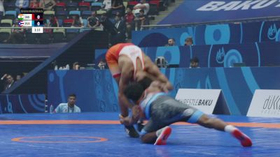 65 kg Final 3-5 - Krishan Krishan, India vs Jovani Isaias Solis, Puerto Rico