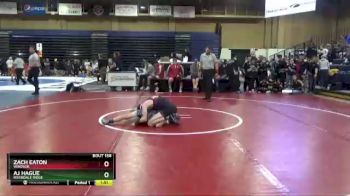 113 lbs Champ. Round 2 - AJ Hague, Riverdale Ridge vs Zach Eaton, Windsor