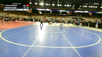 106 lbs Cons. Round 5 - Bennett Brame, Eastside vs Titus Slaughter, Oak Mountain