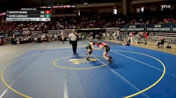 G 120 lbs Cons. Round 3 - Kaitlyn Magee, Pearl River Girls vs Lexie Lassalle, Kenner Discovery Health Science Girls