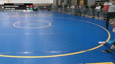 174Black lbs Rr Rnd 1 - Jordan Chapman, Rutgers vs Carter Baer, Binghamton