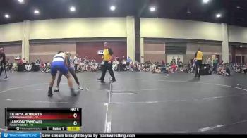 155 lbs Semis & 1st Wrestleback (8 Team) - Ta`Niya Roberts, Modern Warriors vs Janson Tyndall, Funky Monkey