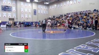 132 lbs Cons. Round 7 - Caleb Jay, Franklin vs Andrew Connow, Pope John Paul
