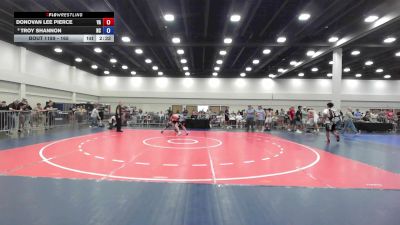 165 lbs Champ. Round 2 - Donovan Lee Pierce, VA vs Troy Shannon, NC