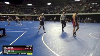 165 lbs Quarterfinal - Will Esmoil, Coe vs Chance Cole, Millikin