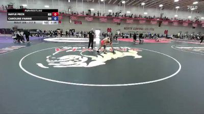 117 B Cons. Round 2 - Caroline Farris, Southern Oregon University vs Hayle Peck, North Central (IL)