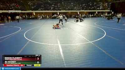 78 lbs Champ. Round 1 - Edison Flaherty, Viking Wrestling Club (IA) vs Bo Rooney, Outlaw Wrestling Club