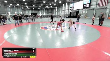 77 lbs Semifinal - Tanner Kunze, Salem Elite Mat Club vs Lorenzo Castro, Moses Lake WC