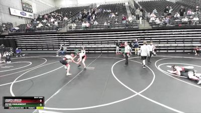 168 lbs Cons. Round 4 - Joseph Hirschi, Hurricane High School vs Peter Mahlknecht, Park City