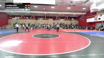 108 lbs Cons. Semi - Roscoe Juachon, Las Lomas vs Lytning Hazen, Dublin