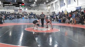 126 lbs Consi Of 8 #1 - Lucius Waluk, Conard vs Andrew Scharper, Middletown