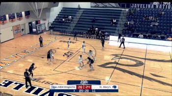 Replay: St. Mary's (TX) vs A&M-Kingsville | Feb 1 @ 1 PM