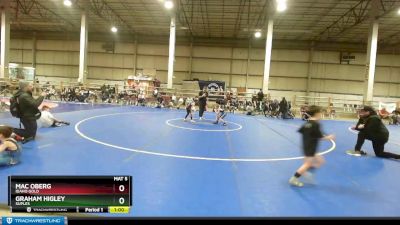 53 lbs Semifinal - Graham Higley, Suples vs Mac Oberg, Idaho Gold