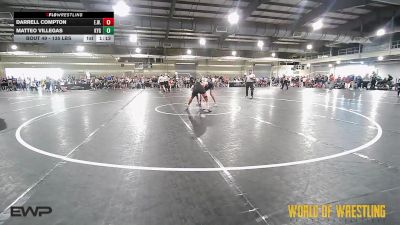 135 lbs Round Of 32 - Darrell Compton, Elgin Wrestling vs Matteo Villegas, Kansas Young Guns