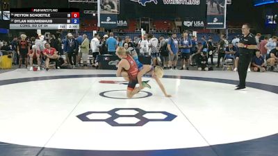 126 lbs Cons. Rd Of 64 - Peyton Schoettle, Indiana vs Dylan Nieuwenhuis, Michigan