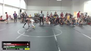 60 lbs Round 4 (6 Team) - Mia Barro, U2 The Uprising Begins vs Colten Masker, Validus WC