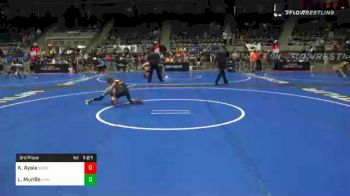 52 lbs 3rd Place - Knox Ayala, Sebolt Wrestling Academy vs Leonidas Murillo, Vhw